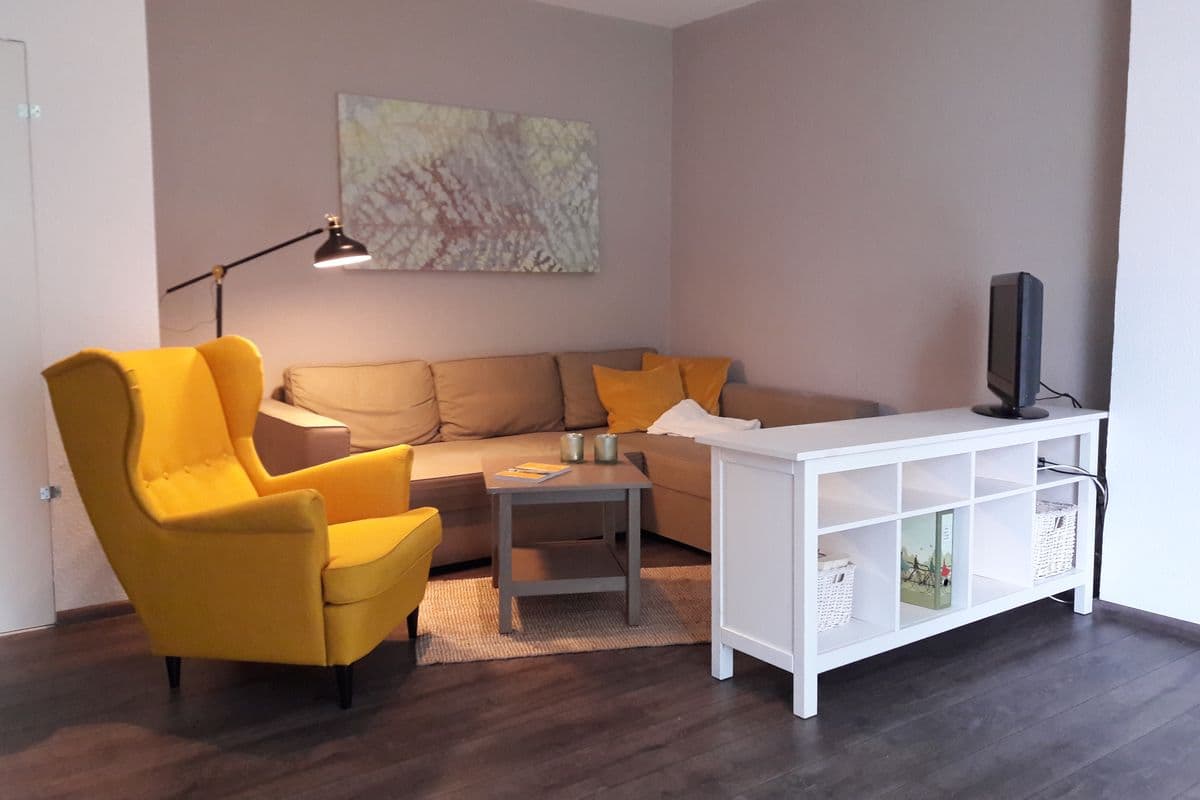 Wohnzimmer Ferienwohnung Wildblume II