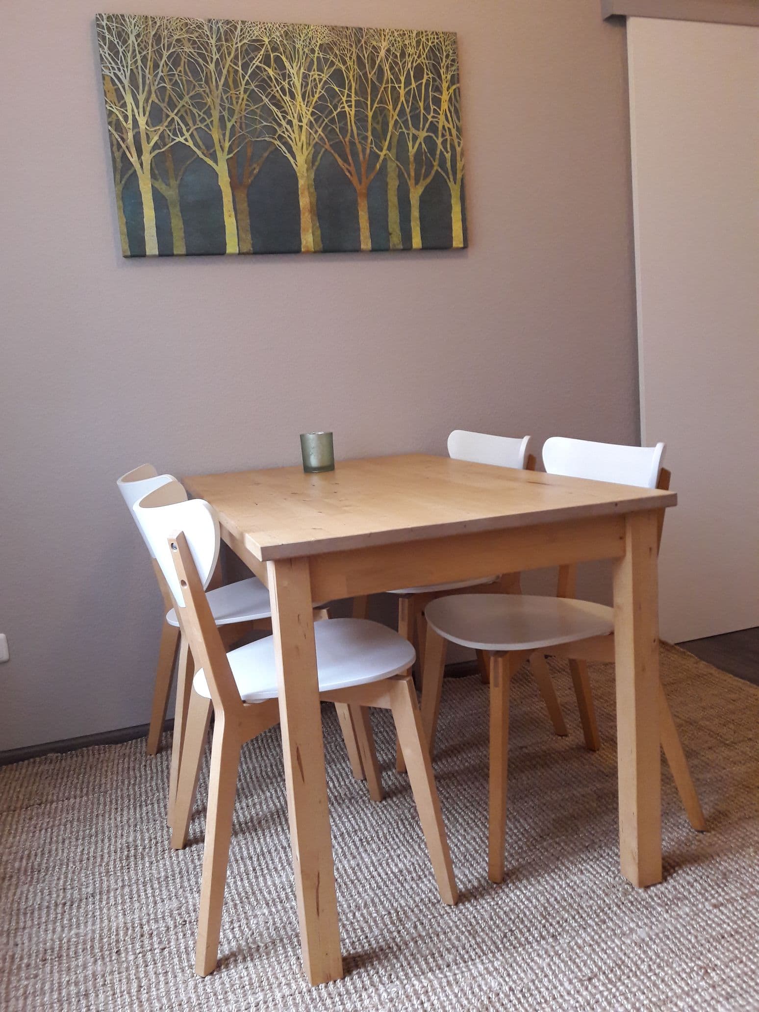 Essbereich Ferienwohnung Wildblume II
