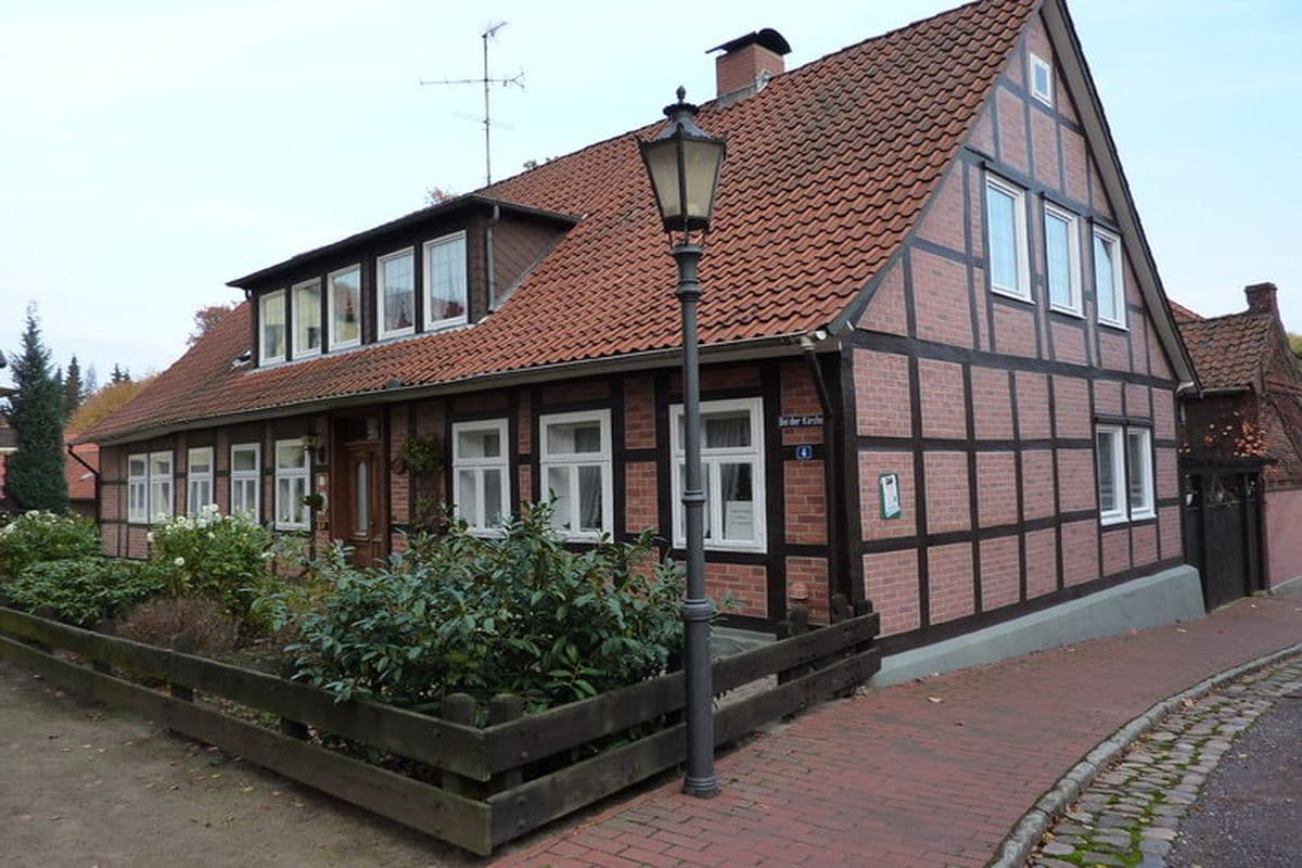 Außenansicht der Ferienwohnungen Haus Schenck in Bad Bevensen