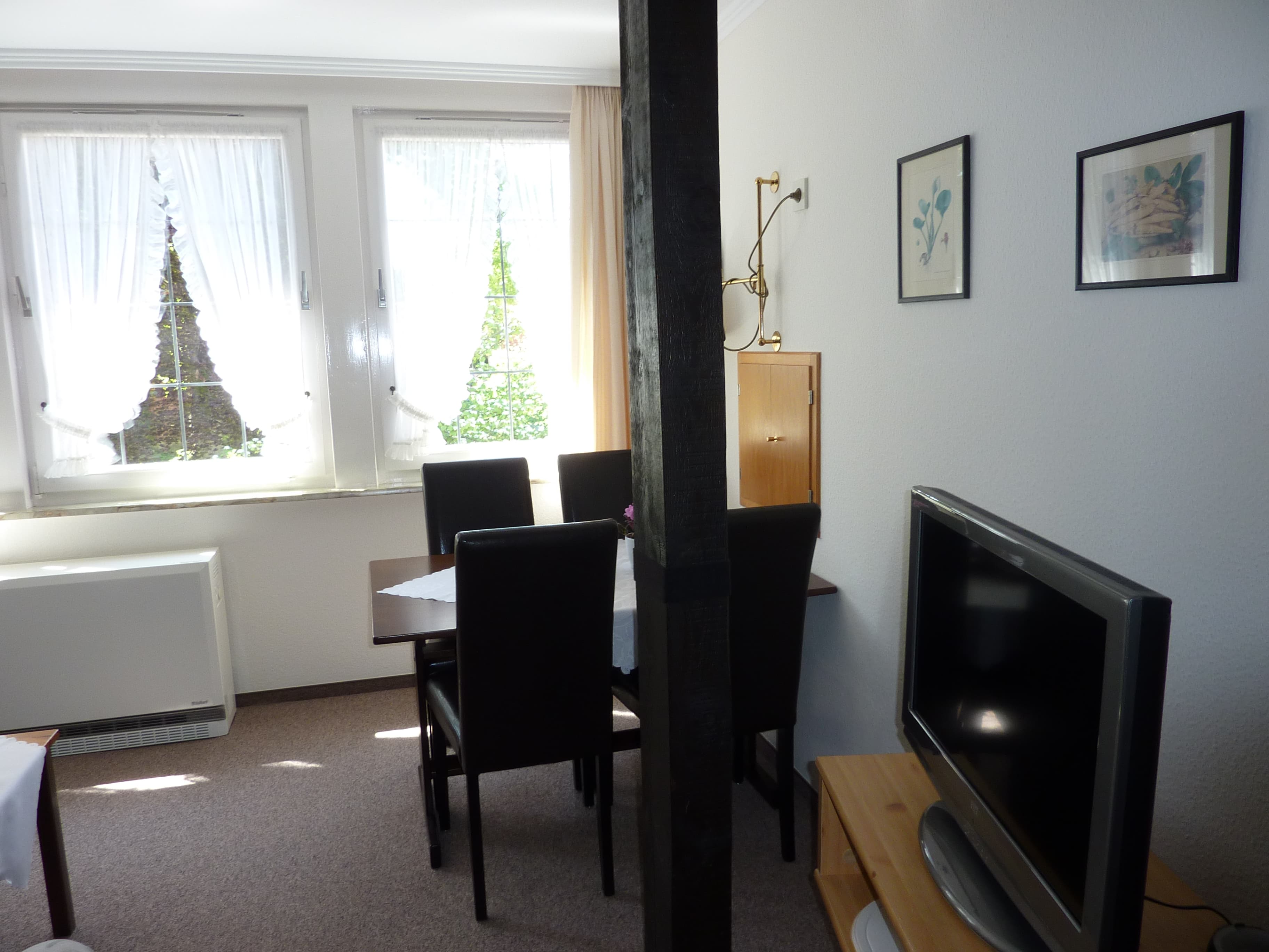 Wohnzimmer in den Ferienwohnungen Haus Schenck in Bad Bevensen