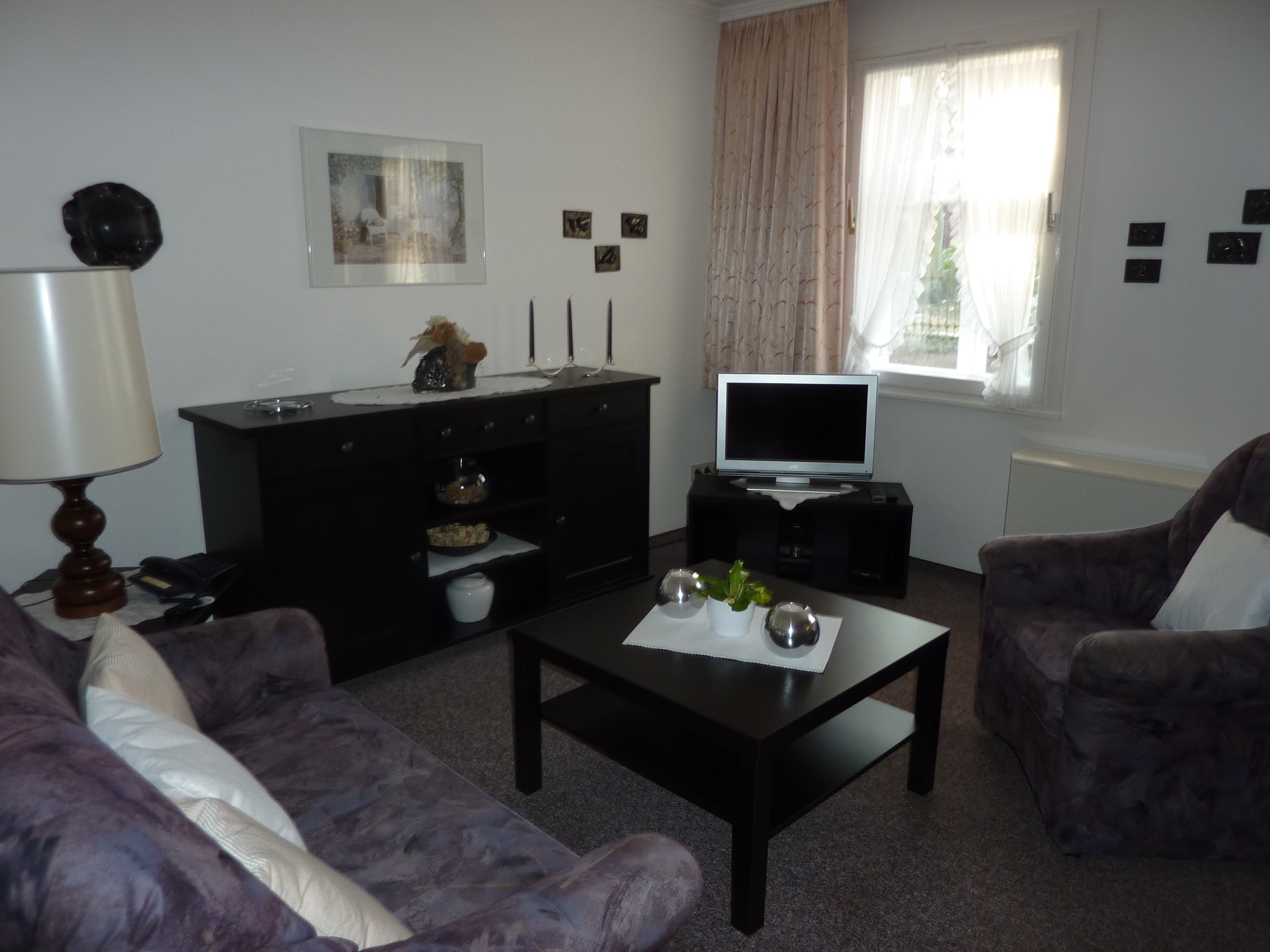 Wohnzimmer in den Ferienwohnungen Haus Schenck in Bad Bevensen