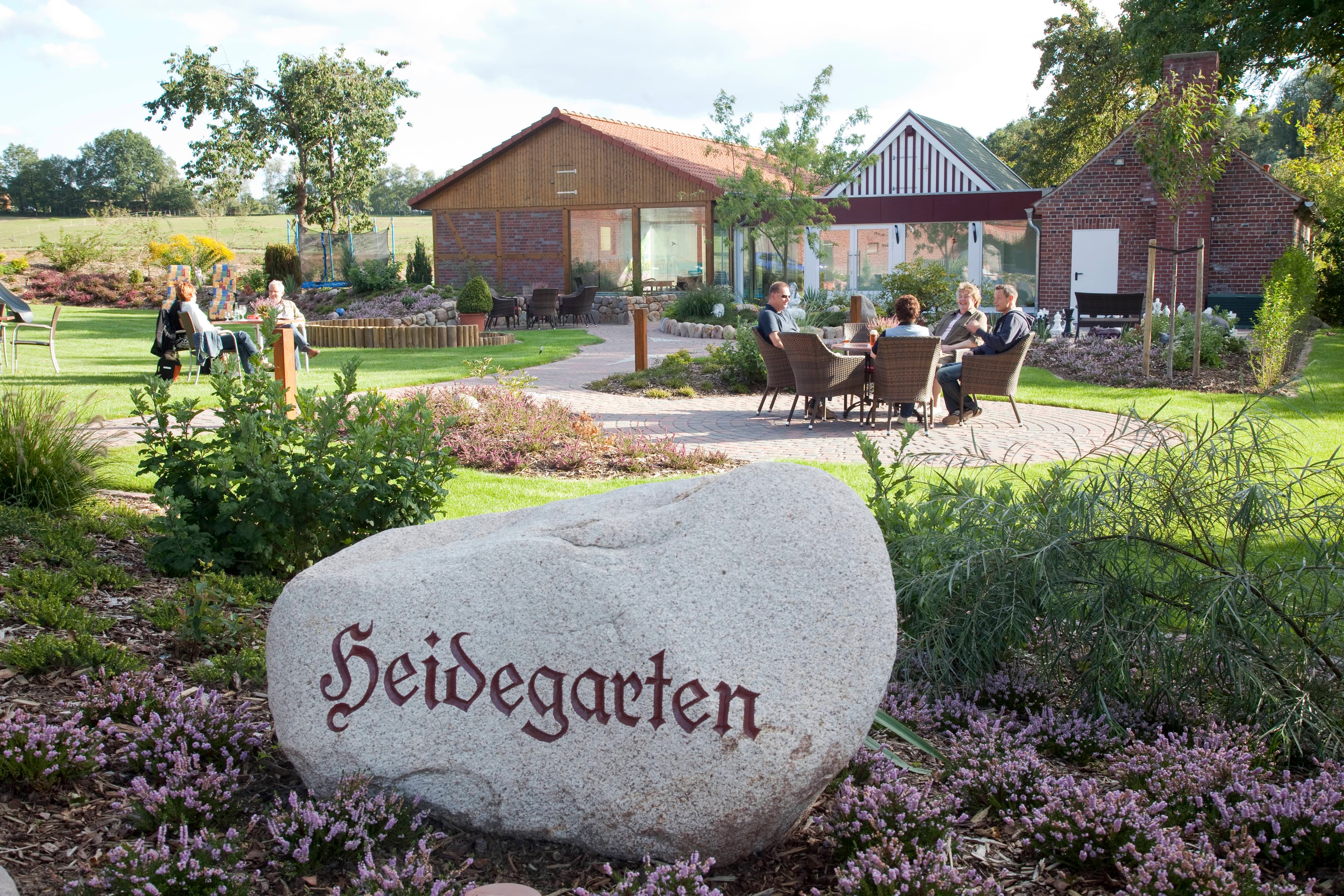 Heidegarten des Landgasthof Stössel in Altenmedingen