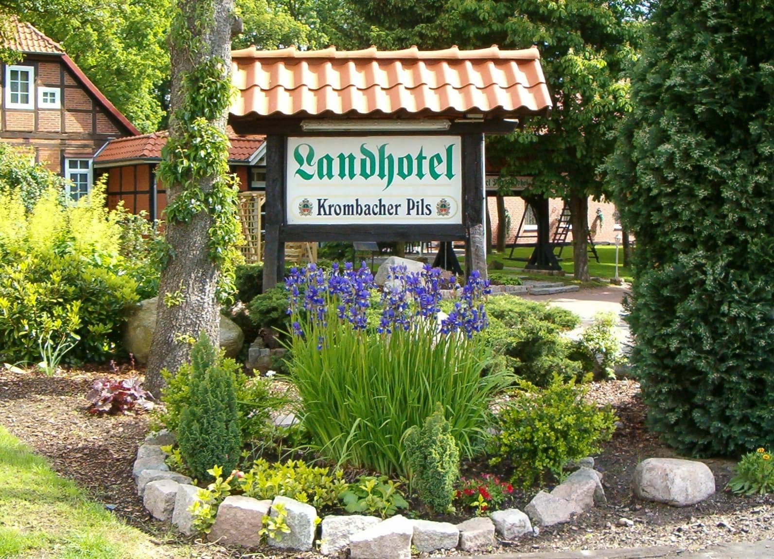 Einfahrt Landhotel Michaelishof