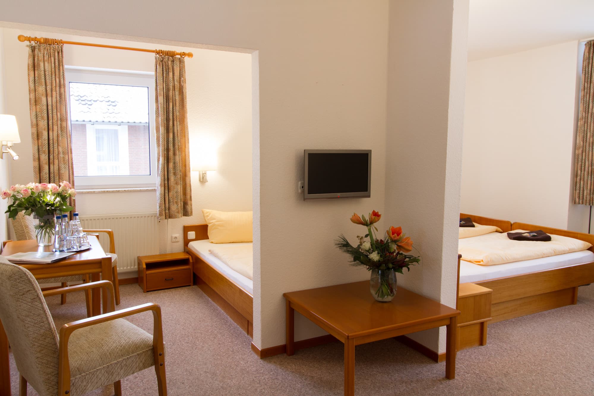 Dreibetttzimm mit DU/WC Balkon