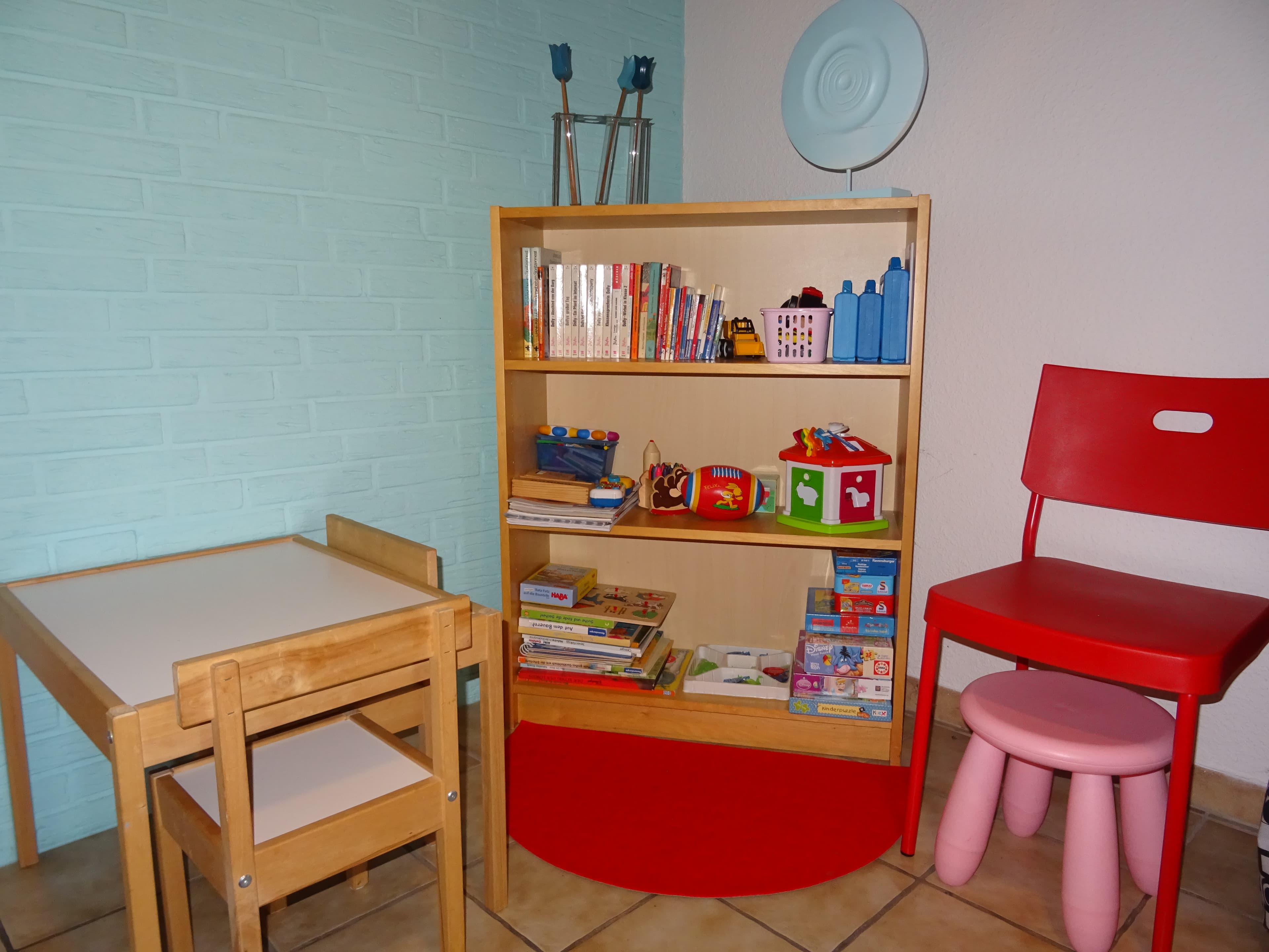 Spielecke in dem Scharnebecker Gästehaus in Scharnebeck