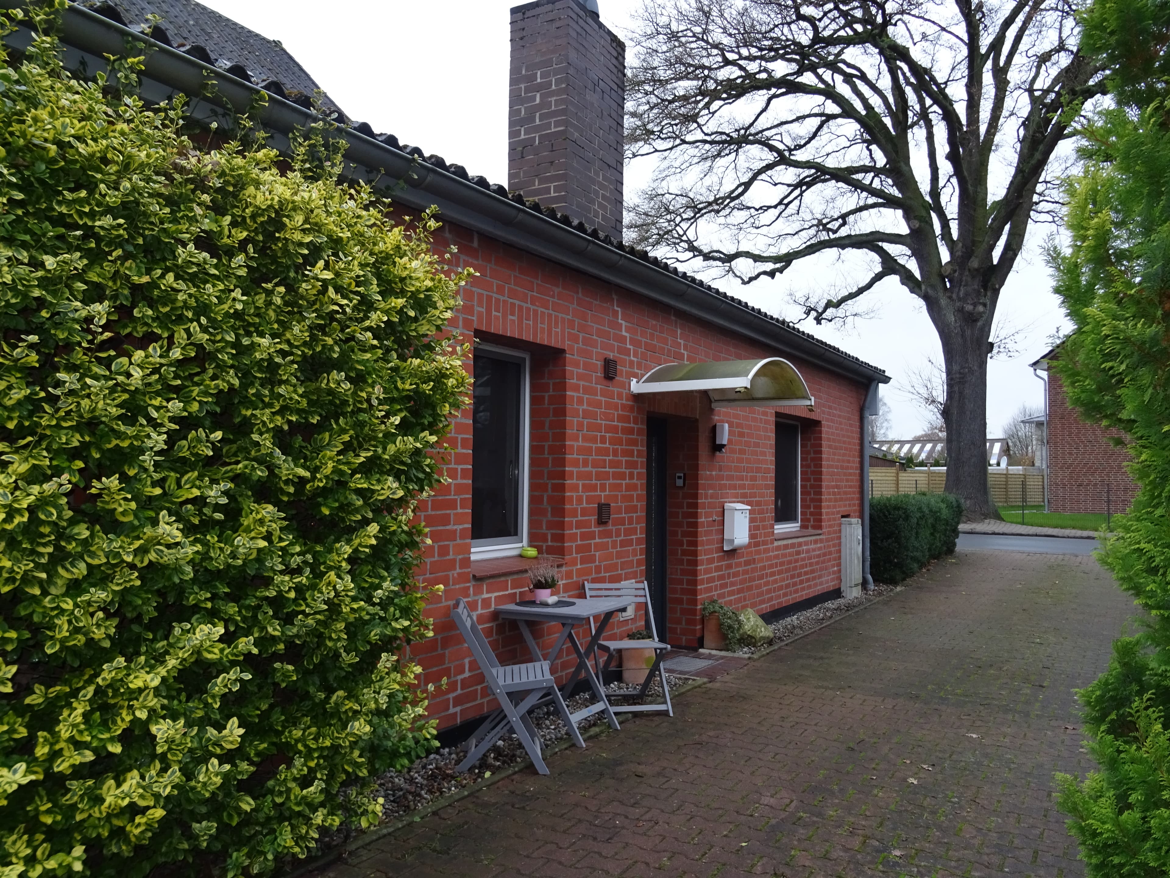 Eingang in die Ferienwohnung des Scharnebecker Gästehauses in Scharnebeck