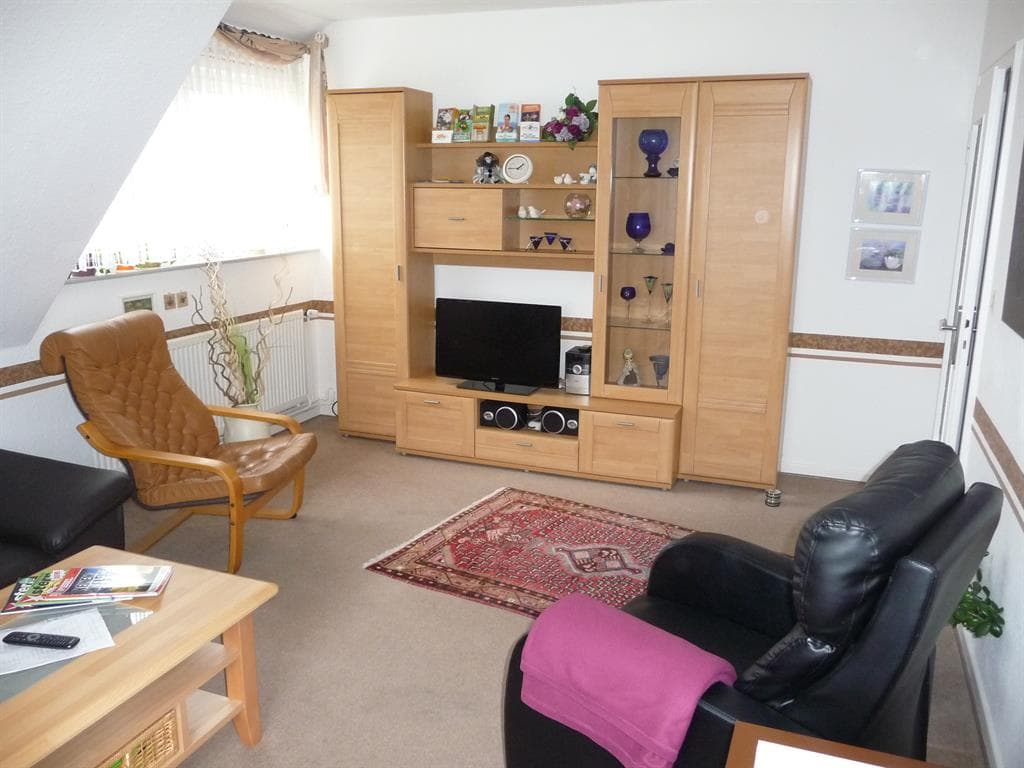 Wohnzimmer in dem Haus Kappenberg in Walsrode