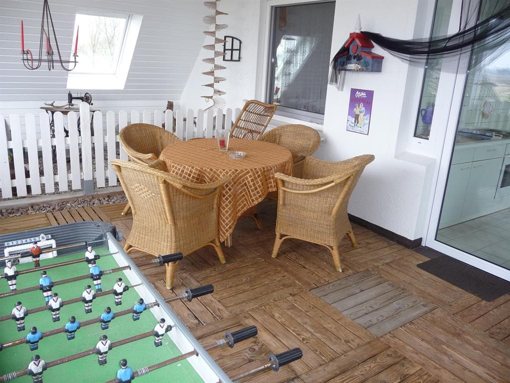 Loggia in dem Haus Kappenberg in Walsrode