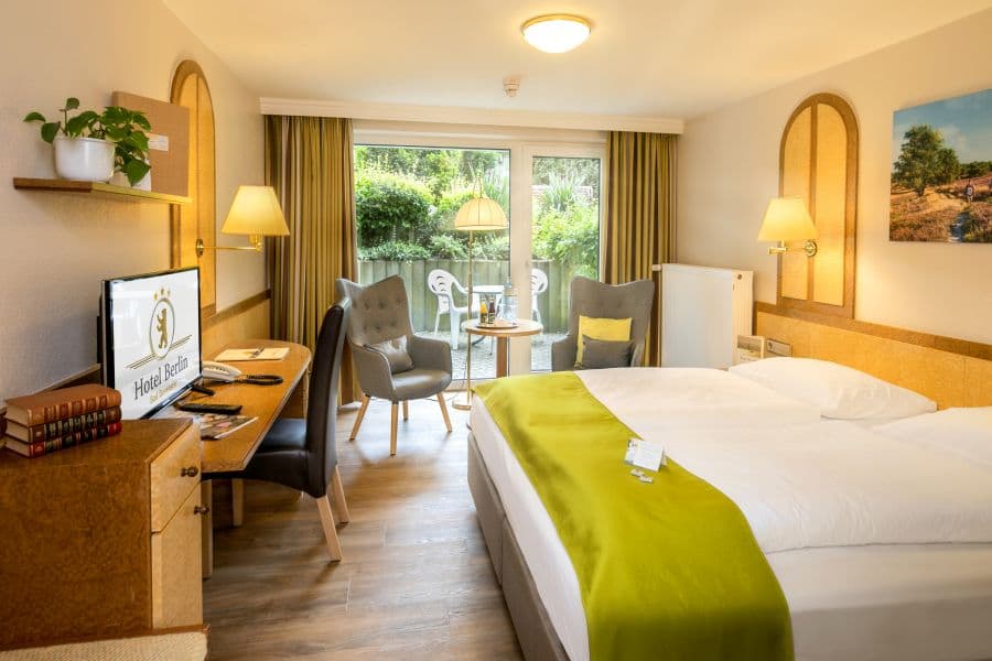 Doppelzimmer in dem Akzent Hotel Berlin in Bad Bevensen