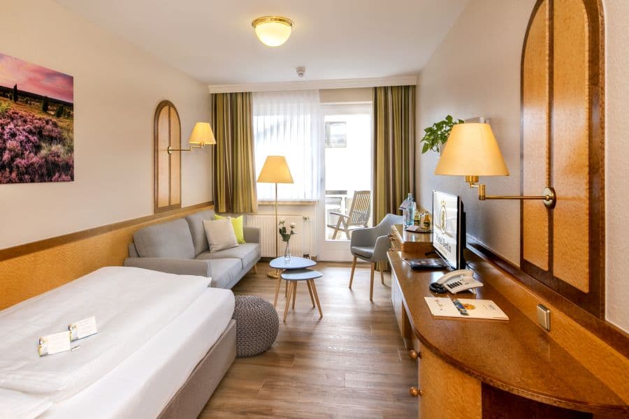 Einzelzimmer in dem Akzent Hotel Berlin