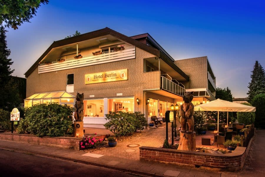 Aussenansicht des Hotels Berlin in Bad Bevensen