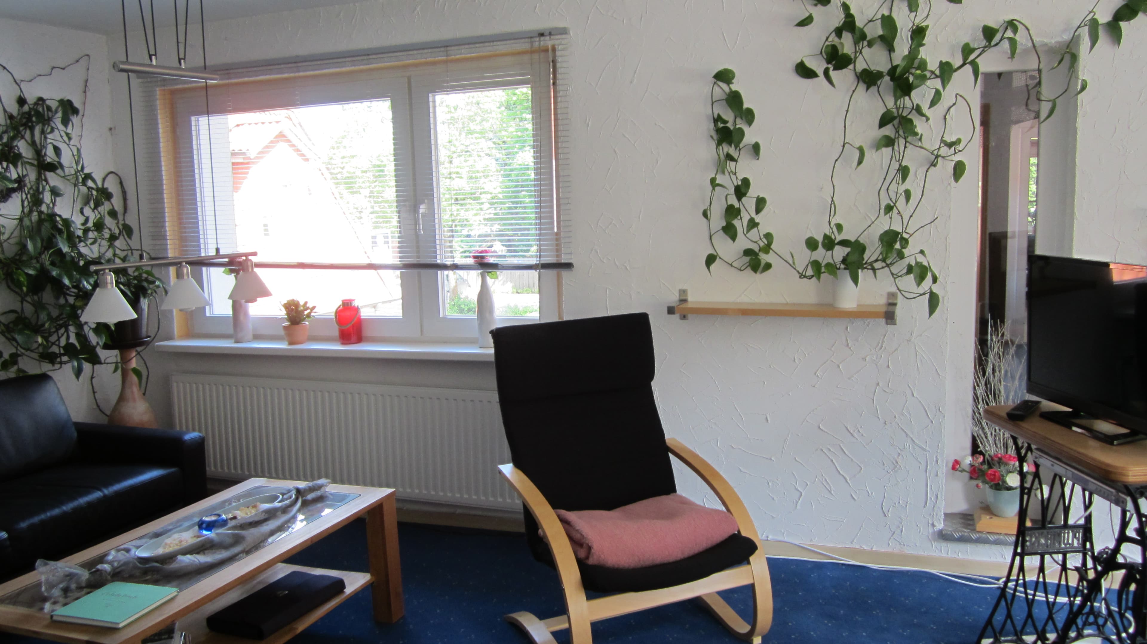 Wohnzimmer in der Ferienwohnung Eick in Soltau
