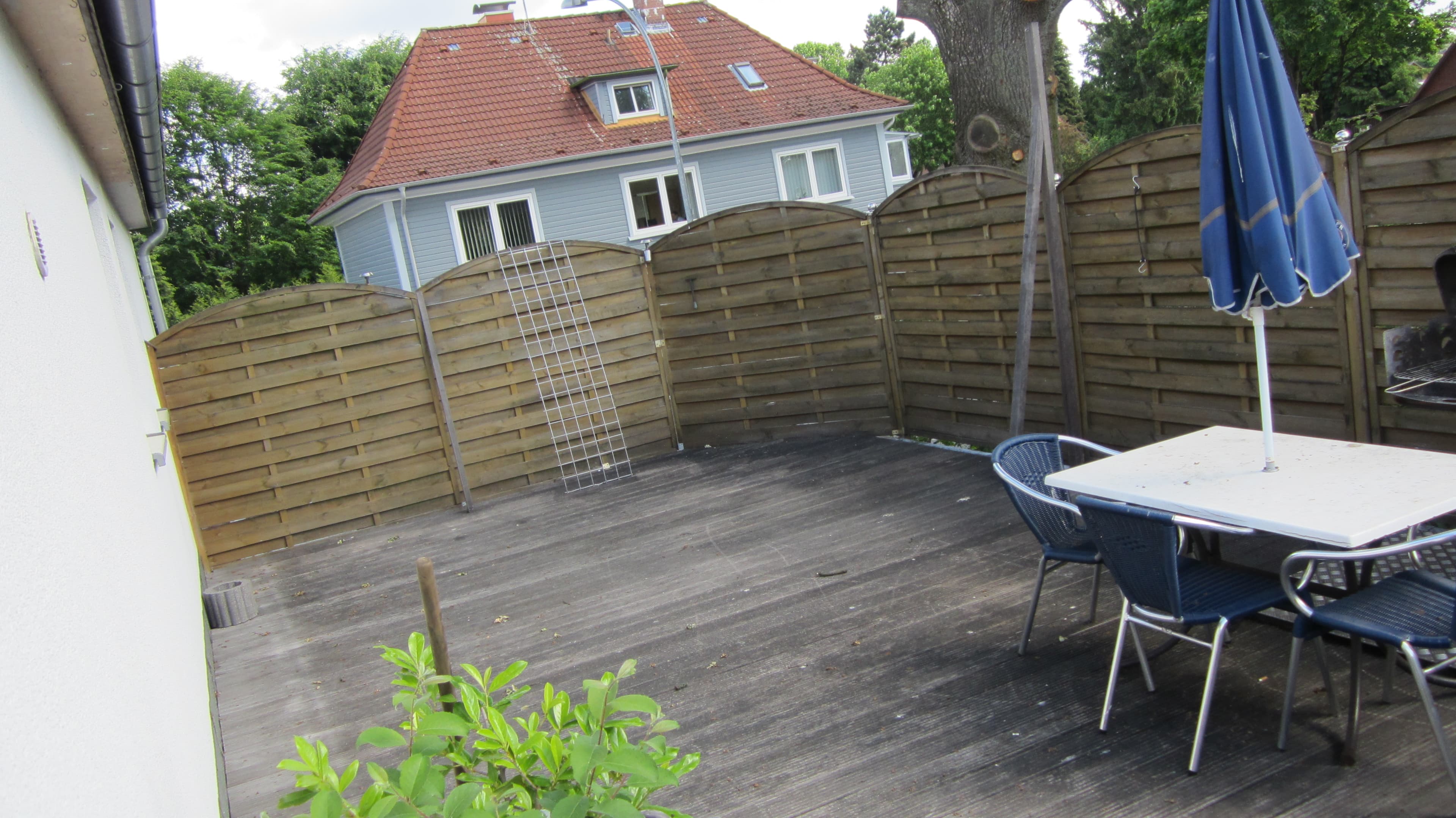 Dachterrasse der Ferienwohnung Eick in Soltau