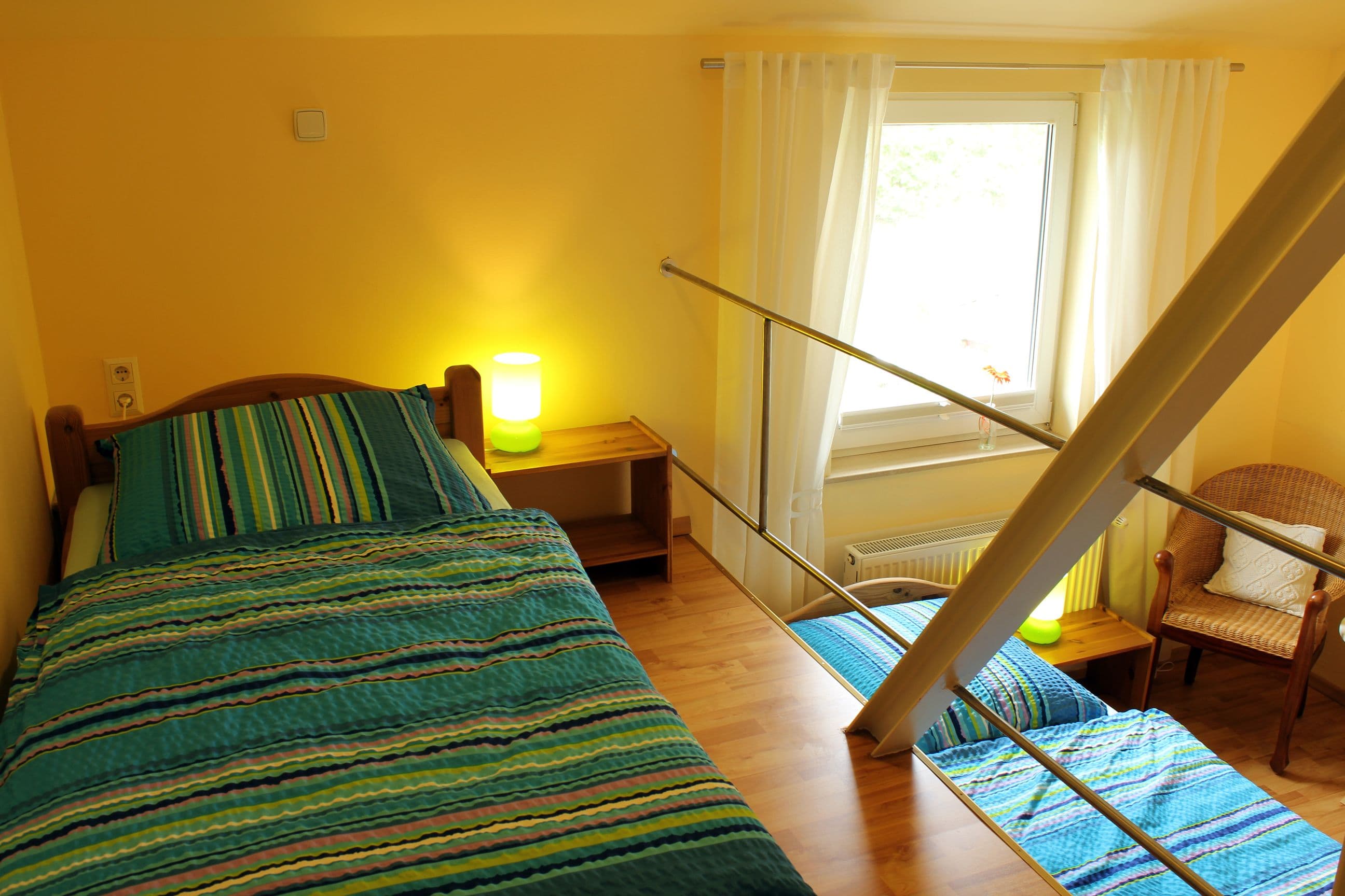 Ferienwohnungen HAUS 52 grad NORD schlafzimmer 2