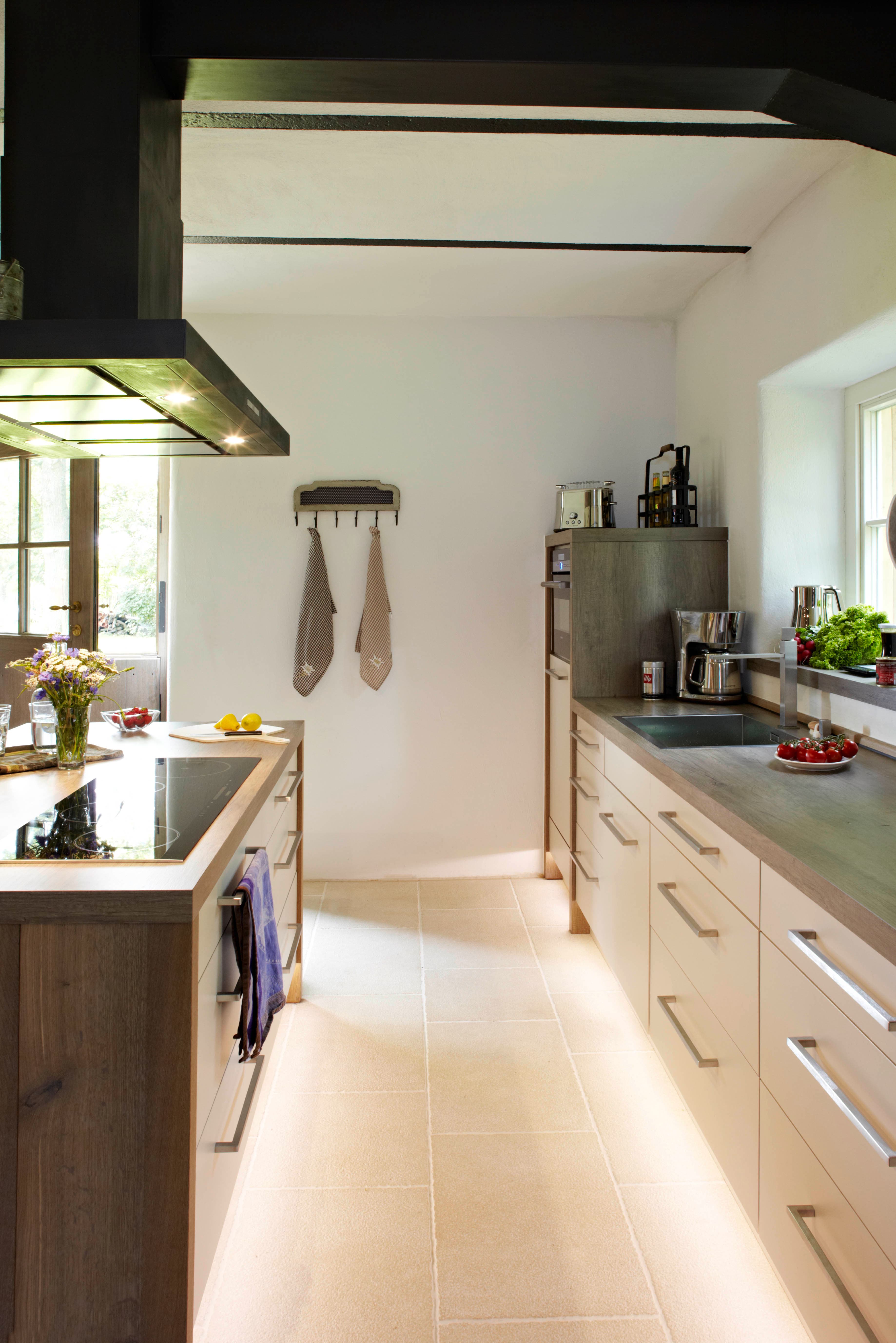 Die Küche in dem Ferienhaus "Die alte Mühle" in Schneverdingen