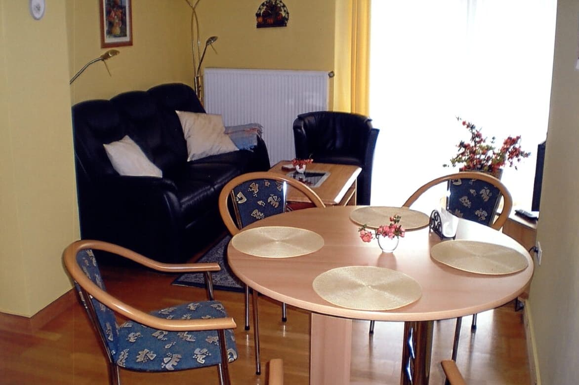 Wohnzimmer in der Ferienwohnung Brinkmann in Walsrode