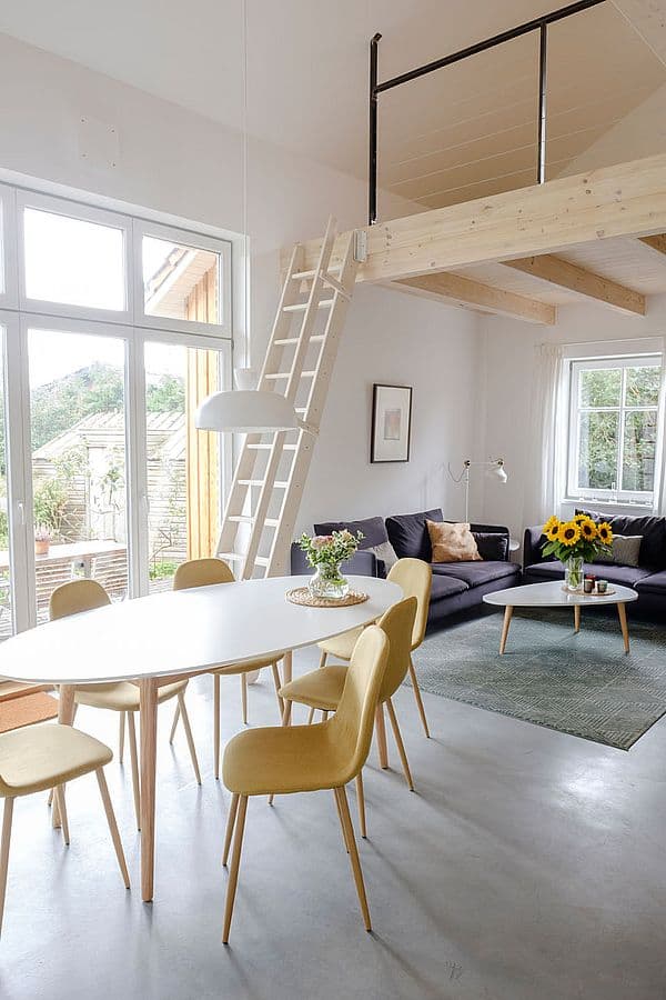 Essbereich in der Ferienwohnung Landsitz in Egestorf