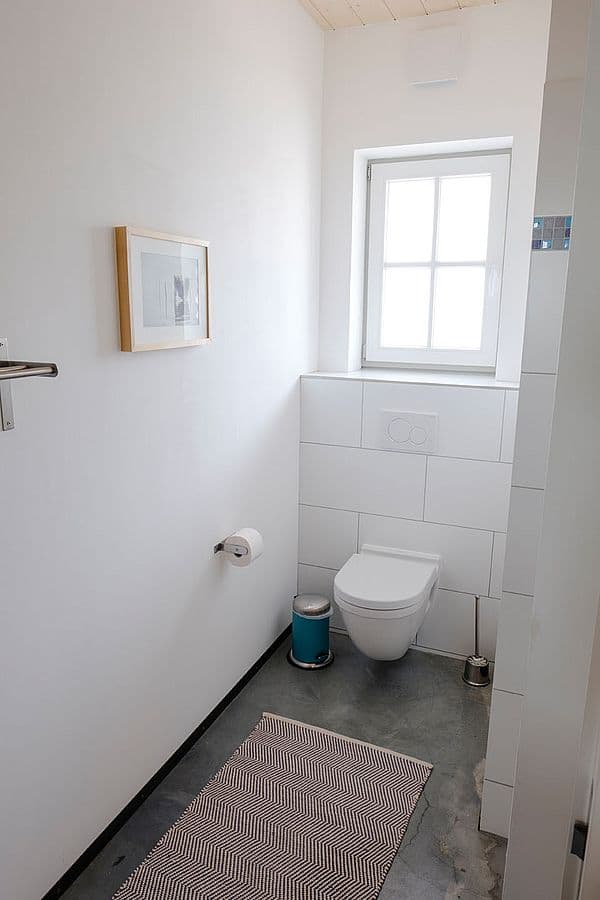 Ferienwohnung Landlust, Bad mit WC