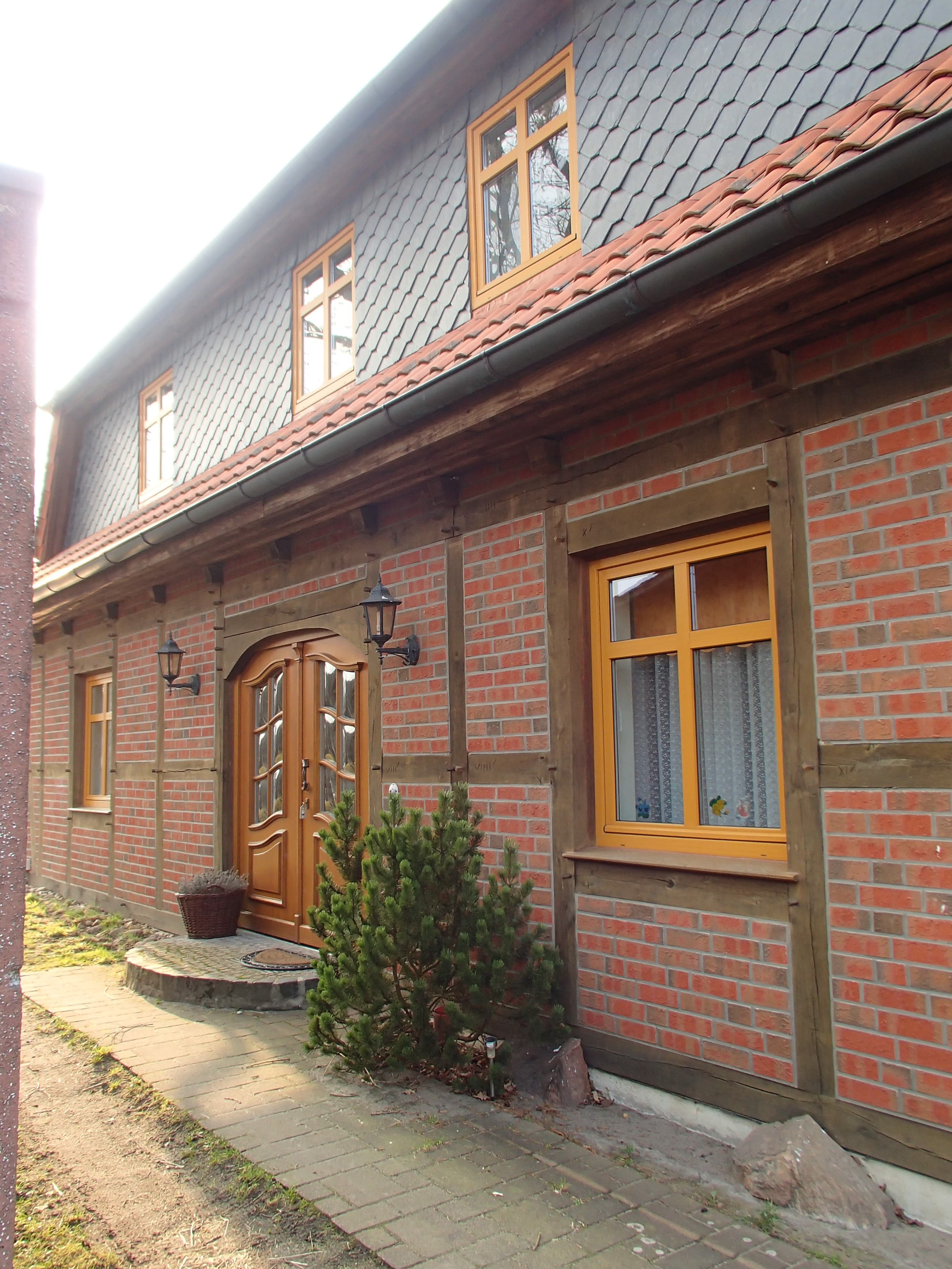 Eingang der Komfortferienwohnung Scharnebecks Mühle in Hermannsburg