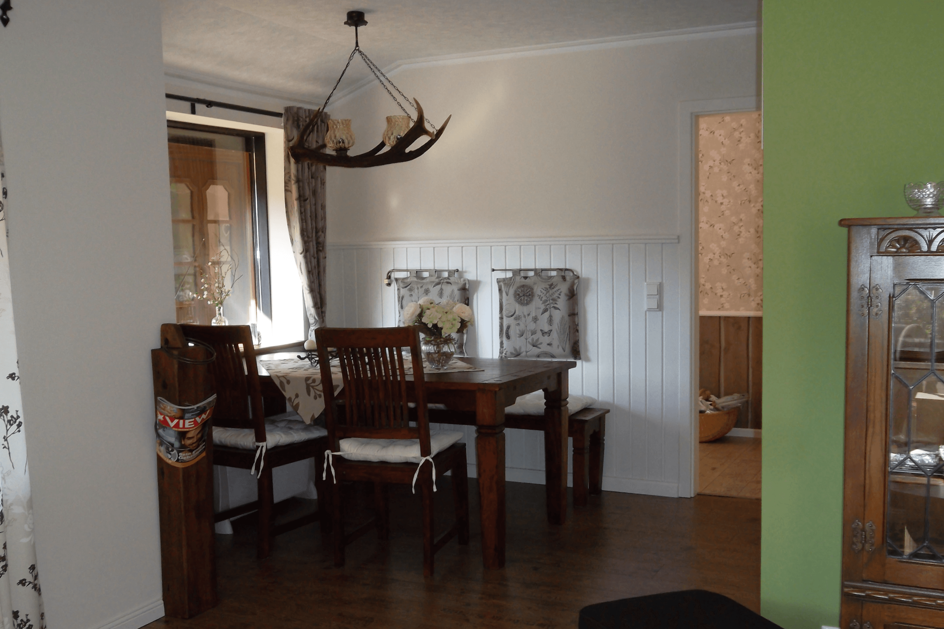 Essbereich Ferienhaus Heimelig Müden Örtze