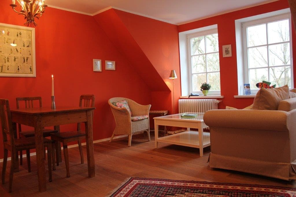 Hof Rose - wohnzimmer