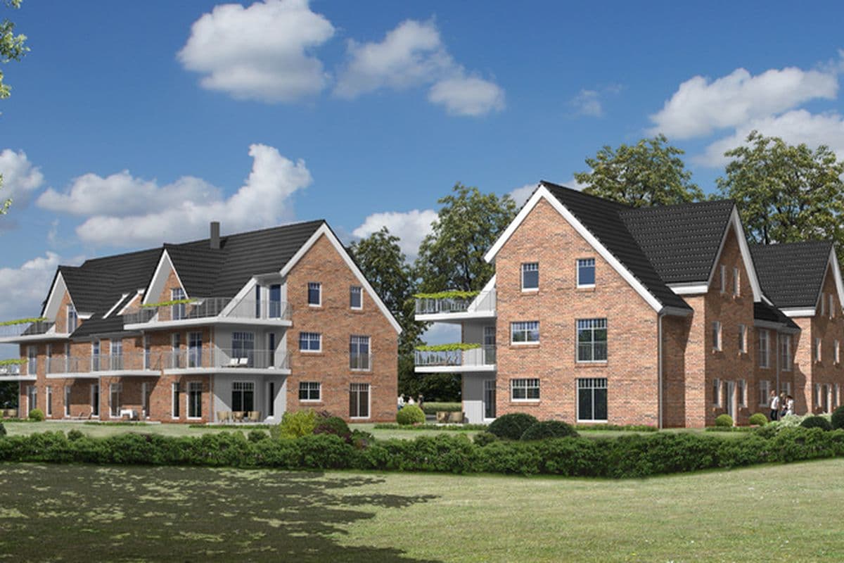 Außenansicht der Ferienwohnung Hamburg Rosengarten