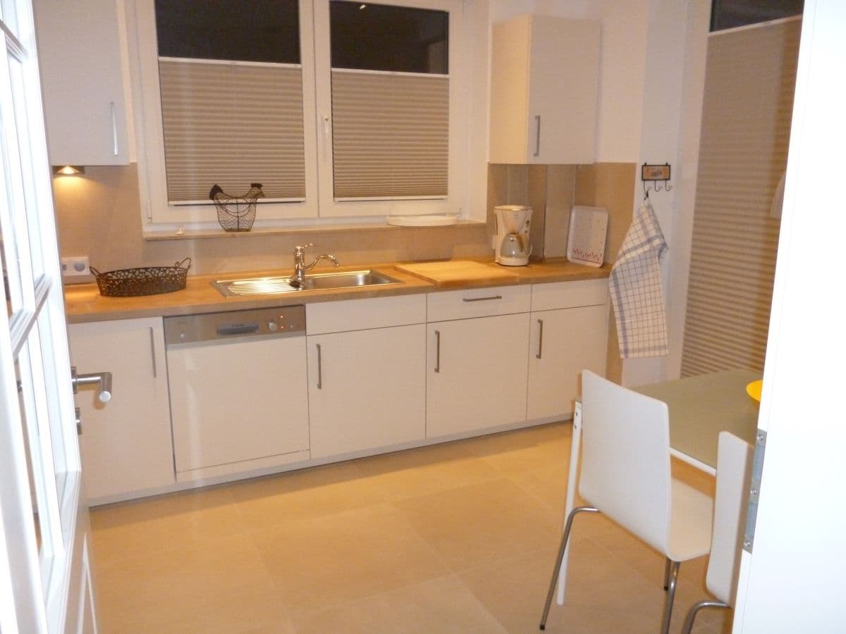 Küche in der Ferienwohnung Hamburg Rosengarten