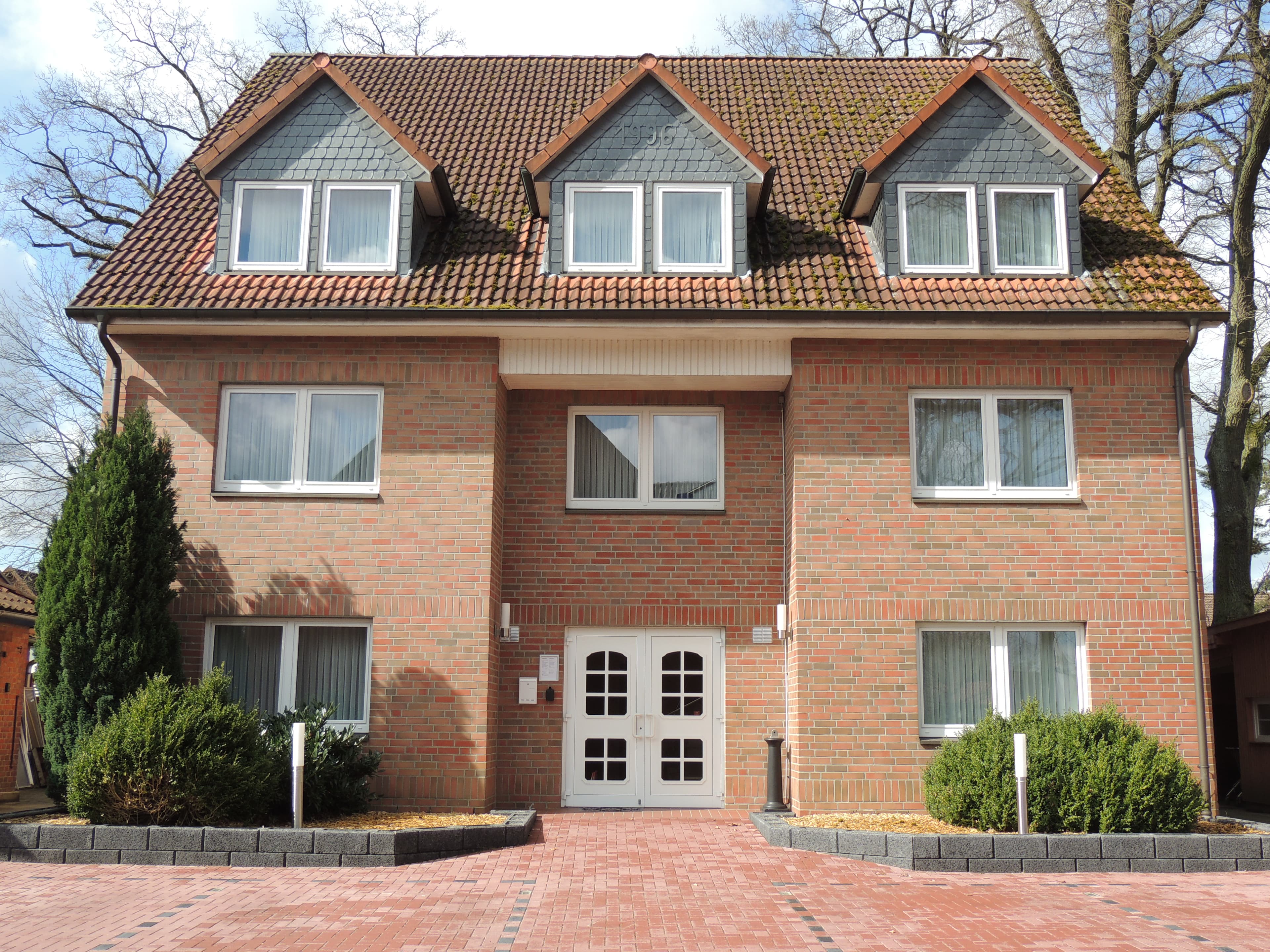 Außenansicht des Hotels Stadt Munster in Munster