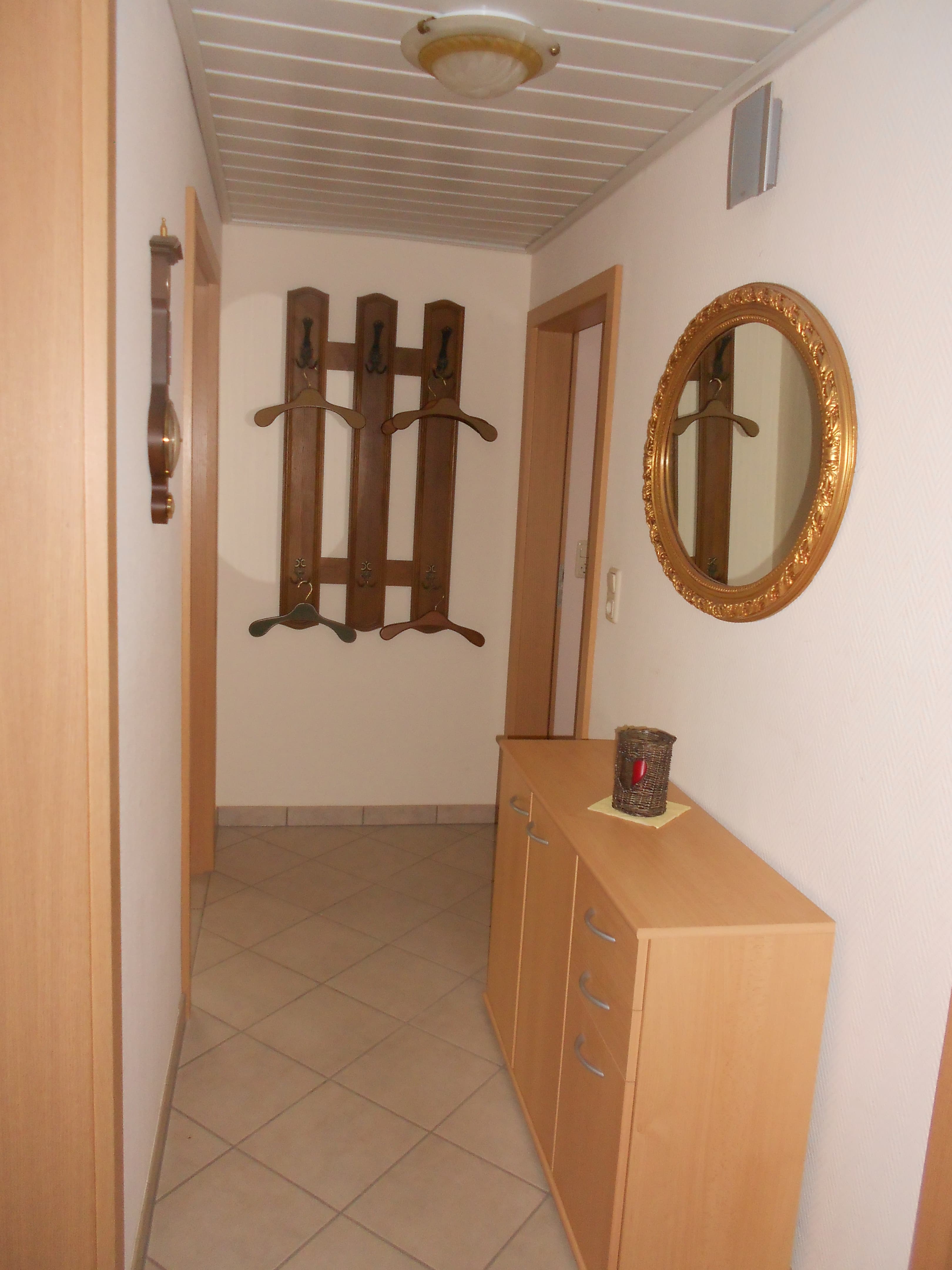 Flur in der Ferienwohnung Marietta in Bispingen