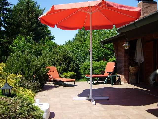 Terrasse Ferienhaus Marderfang 32 Müden Örtze