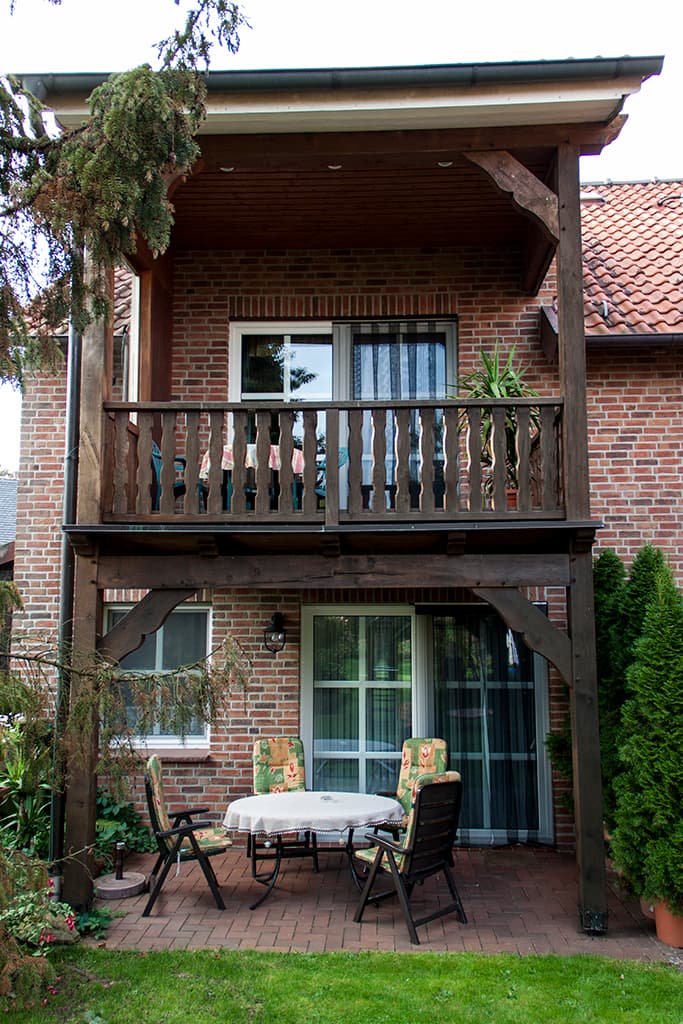 Balkon und Terrasse Ferienwohnung Bußmann