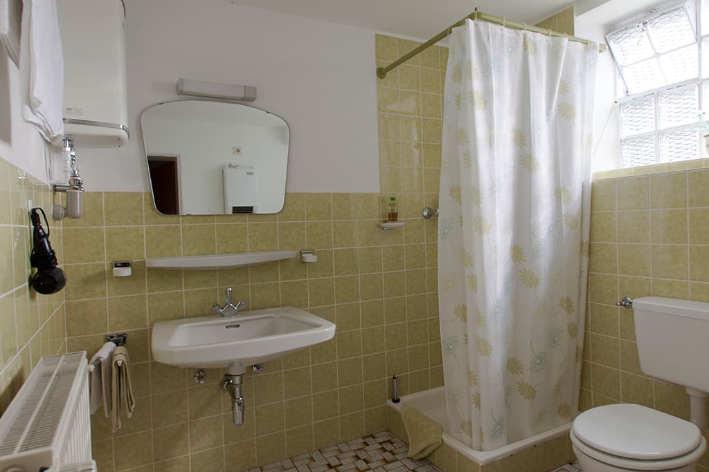 Dusche / WC Ferienwohnung Bußmann