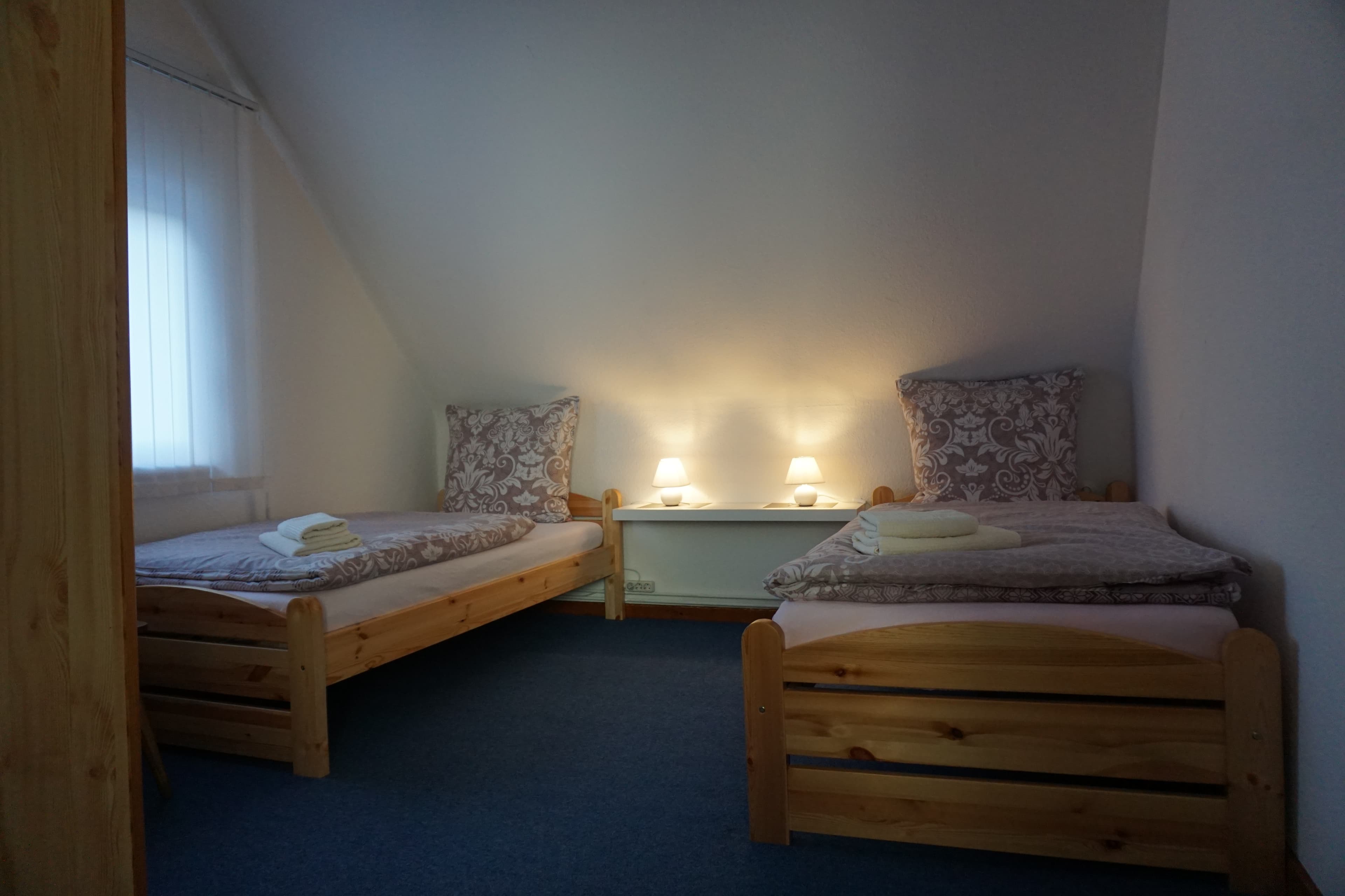 Schlafzimmer OG in Lilis Ferienwohnungen in Munster