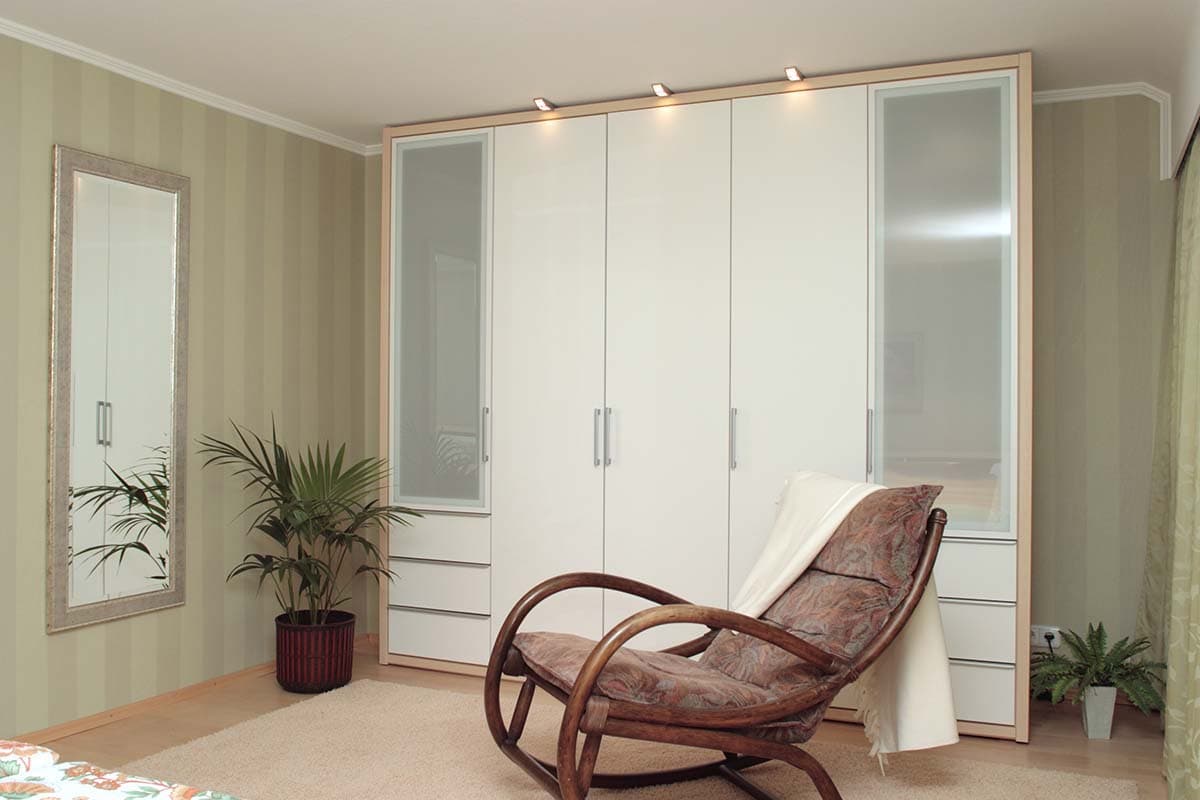 Schlafzimmer in der Ferienwohnung Am Heidepark in Bispingen