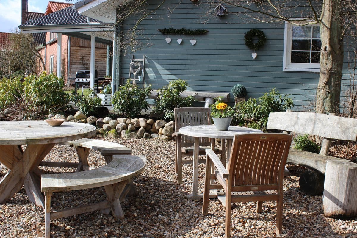 Ferienhaus Hansen sitzen