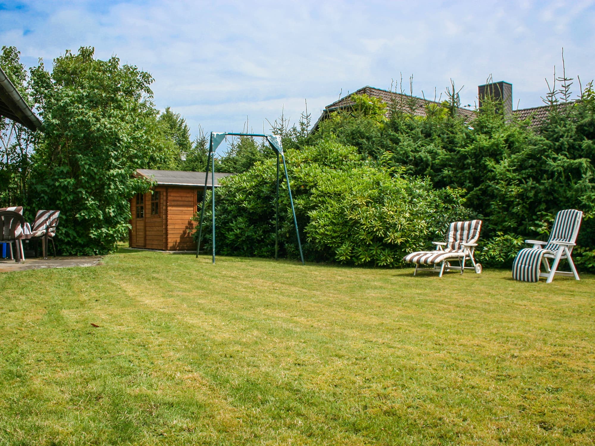 Garten am Ferienhaus Schneverdingen