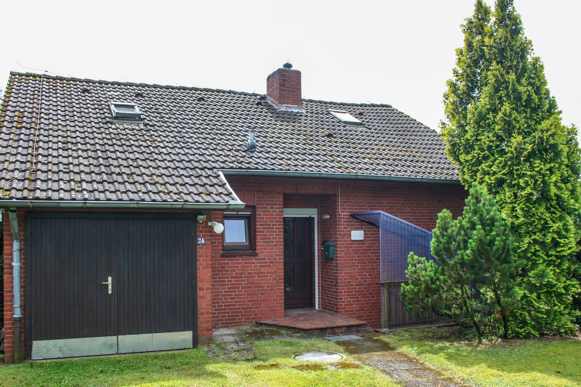 Eingangsbereich des Ferienhaus Schneverdingen