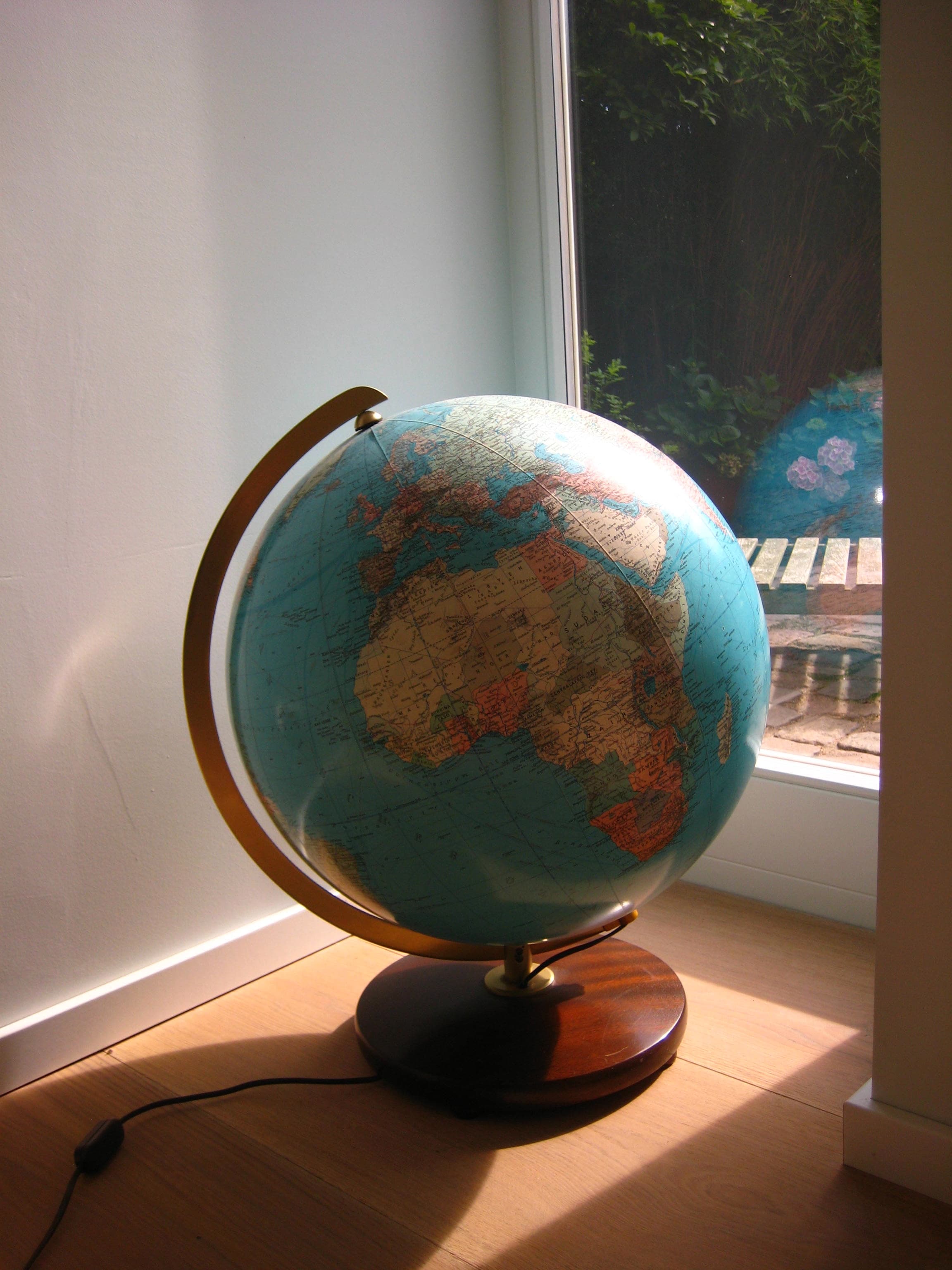 Globus in der Ferienwohnung Garten in Egestorf