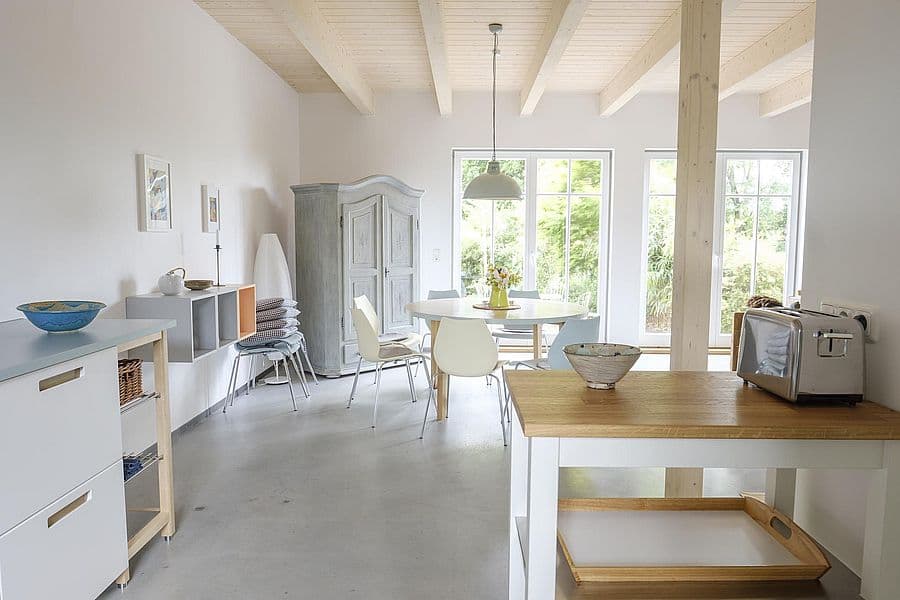 Essbereich in der Ferienwohnung Landgang in Egestorf