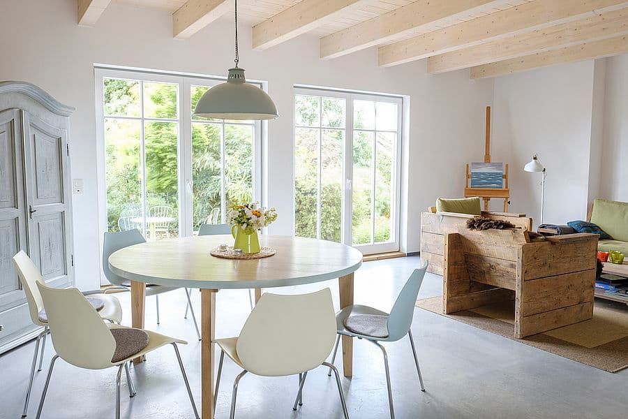 Essbereich in der Ferienwohnung Landgang in Egestorf