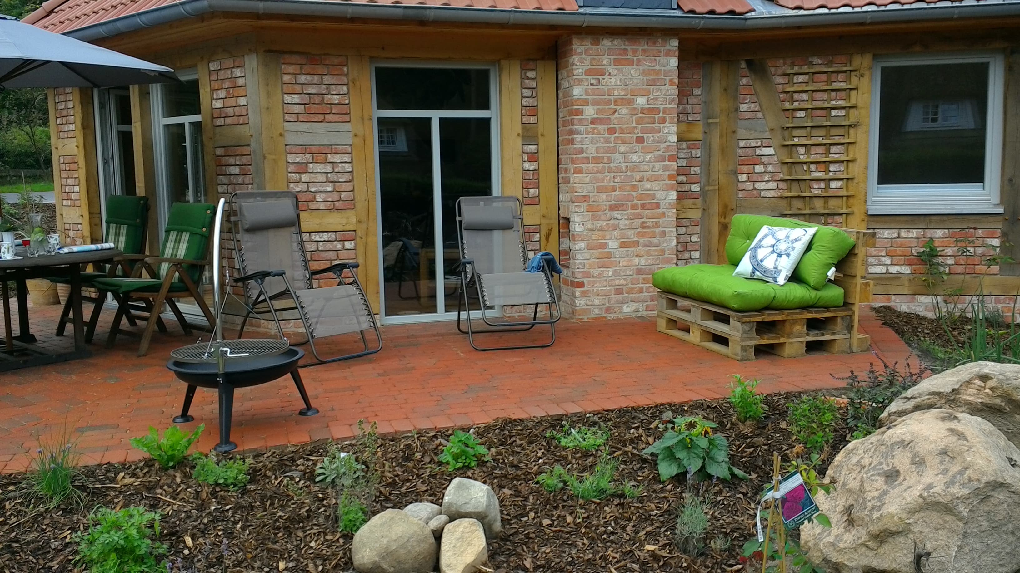 Ferienhaus Zur schönen Heidewabe lounge möbel