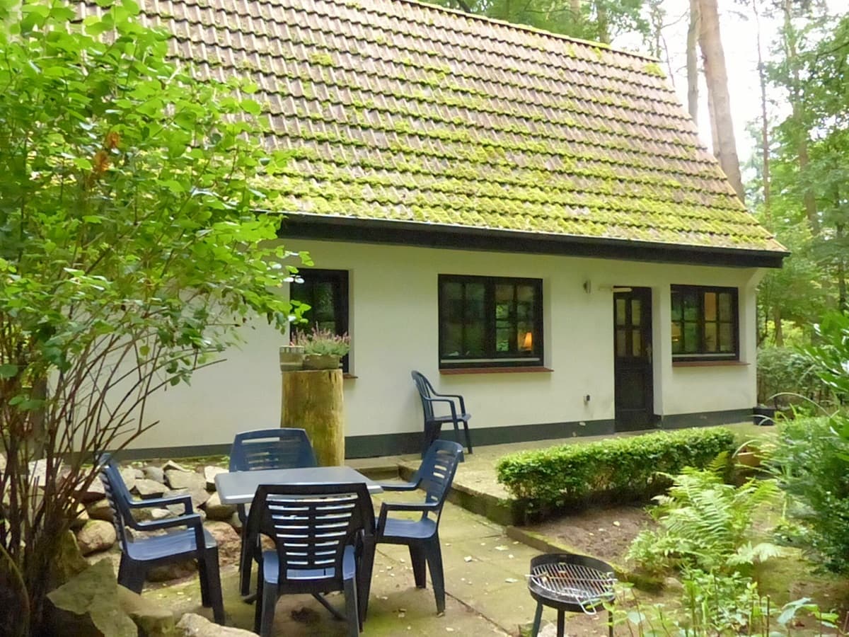 Ferienhaus Lüneburger Heide Ferienhaus Schneewittchen terrasse