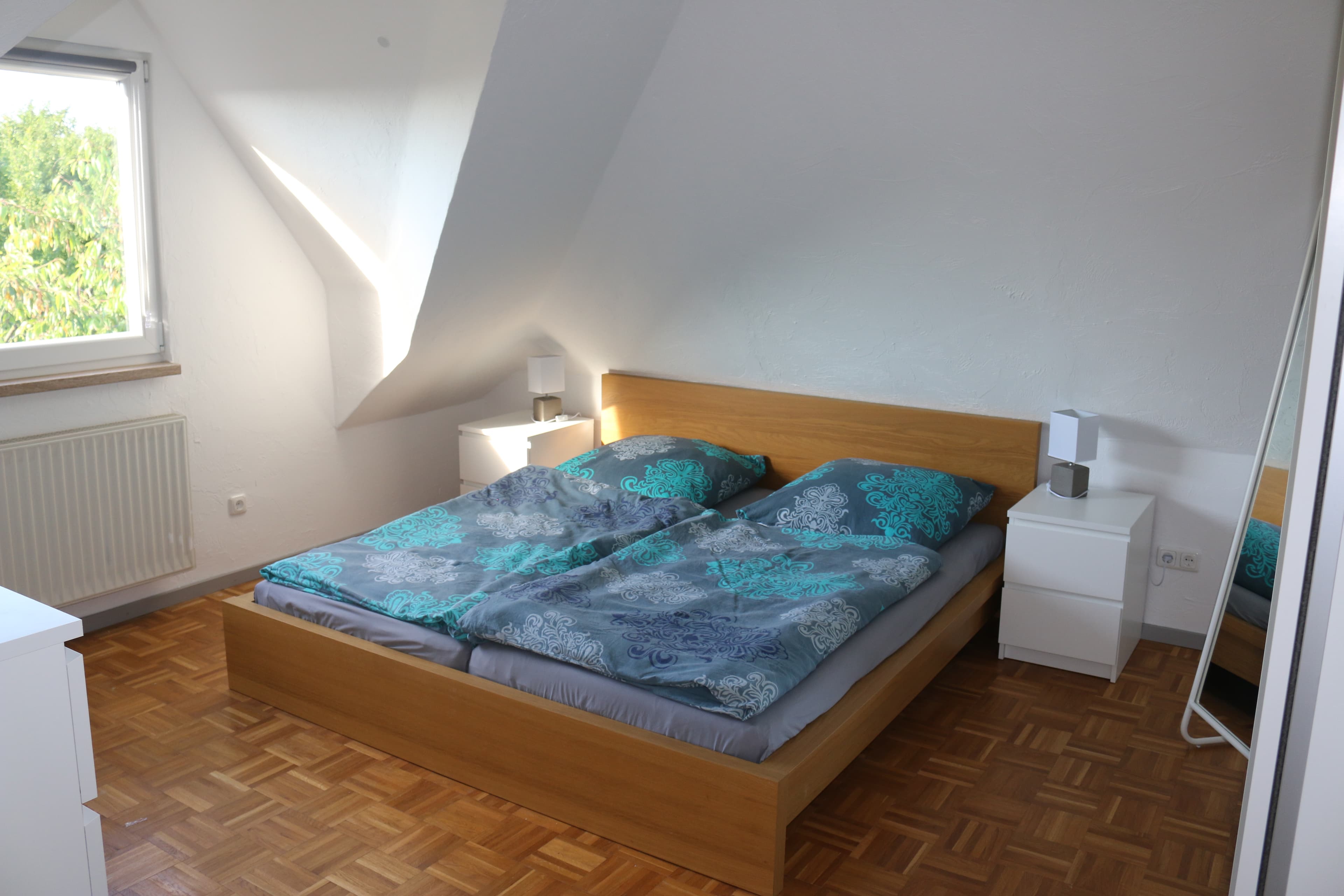 Schlafzimmer in der Ferienwohnung Familie Baasch in Embsen