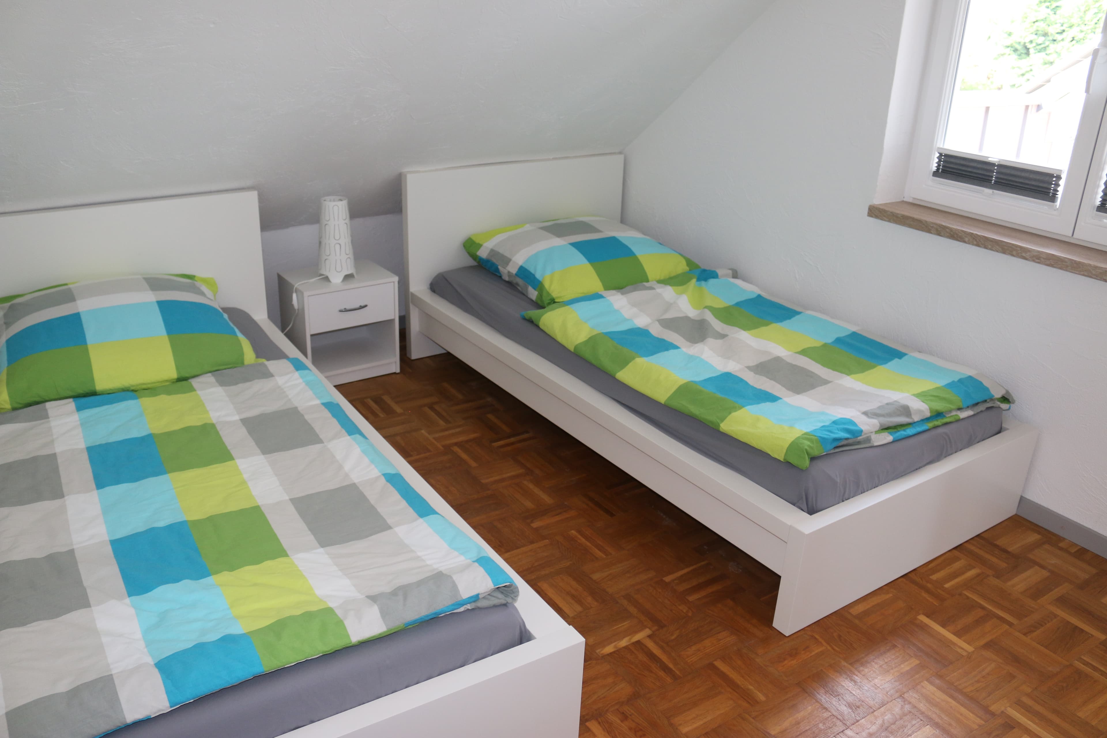 Schlafzimmer in der Ferienwohnung Familie Baasch in Embsen