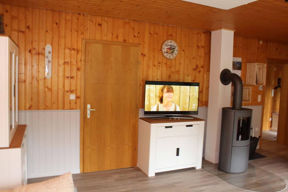 Wohnbereich im Ferienhaus Ortheide 68