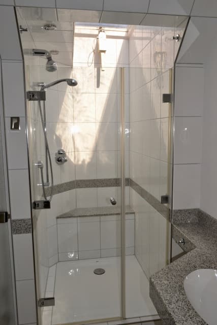 FeWo Im Auetal Bad Dusche