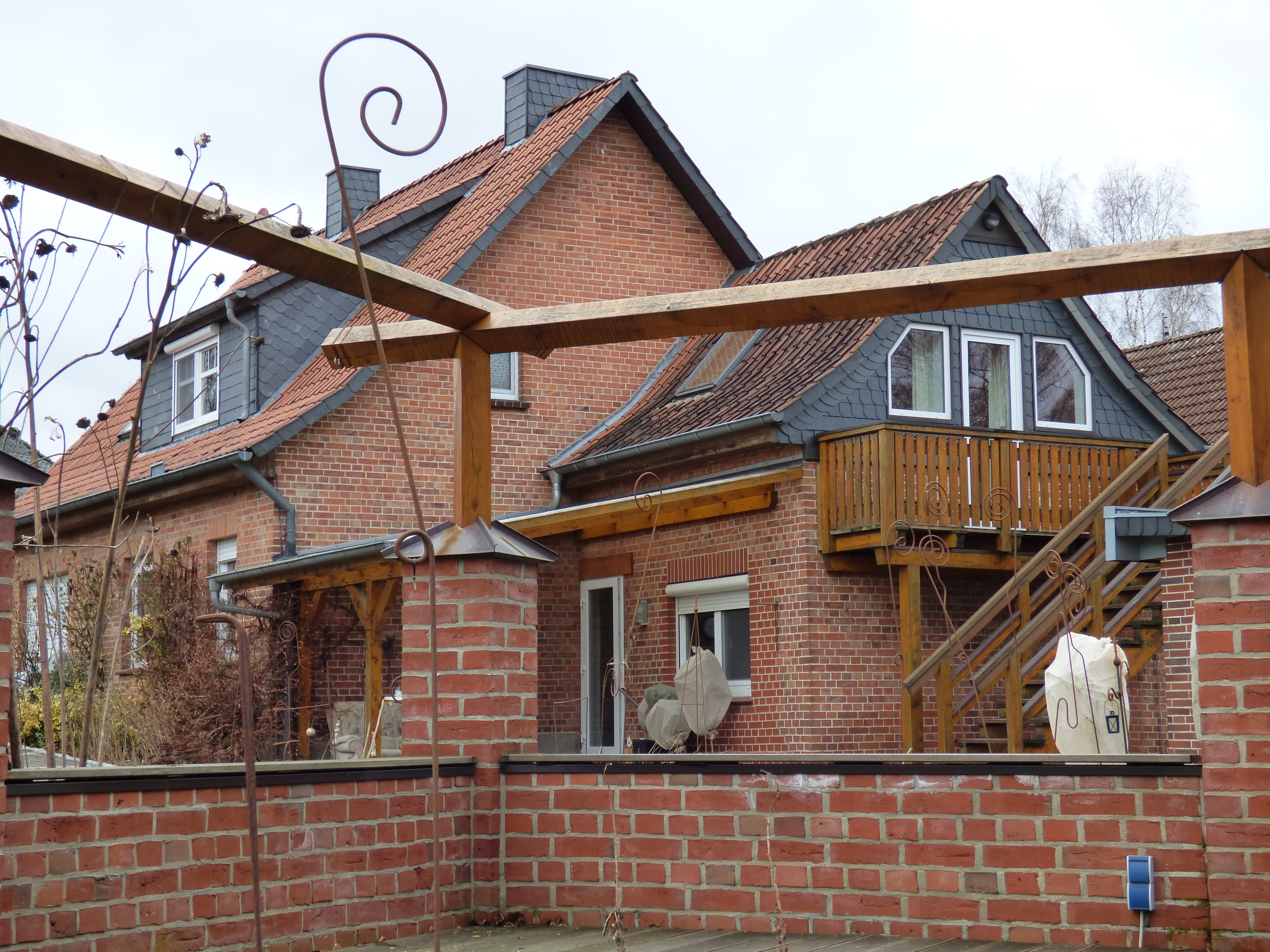 Eingangsbereich mit Aussentreppe