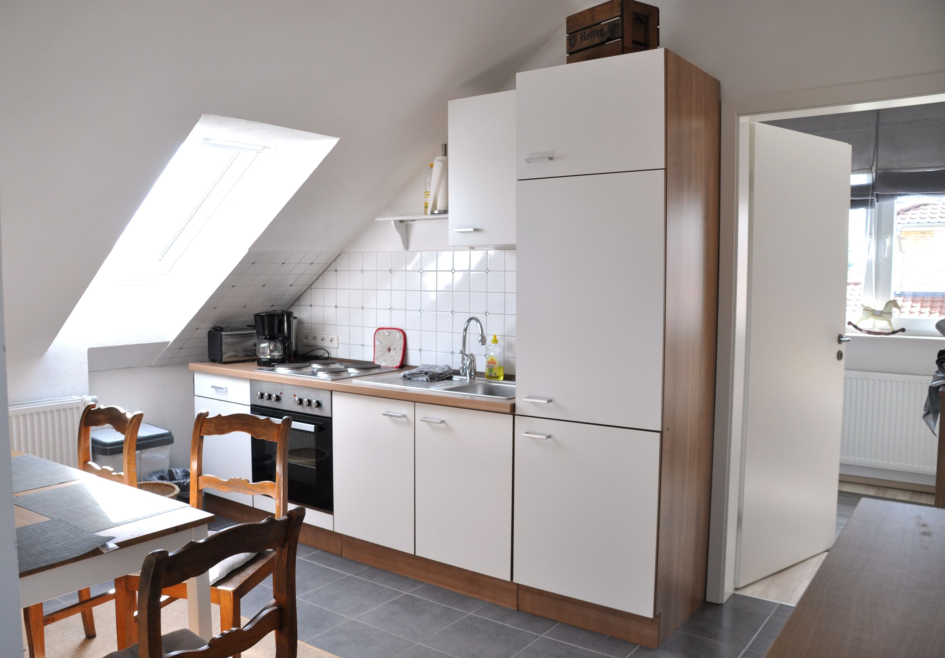 Küche im Landhaus Schepelse in Eicklingen