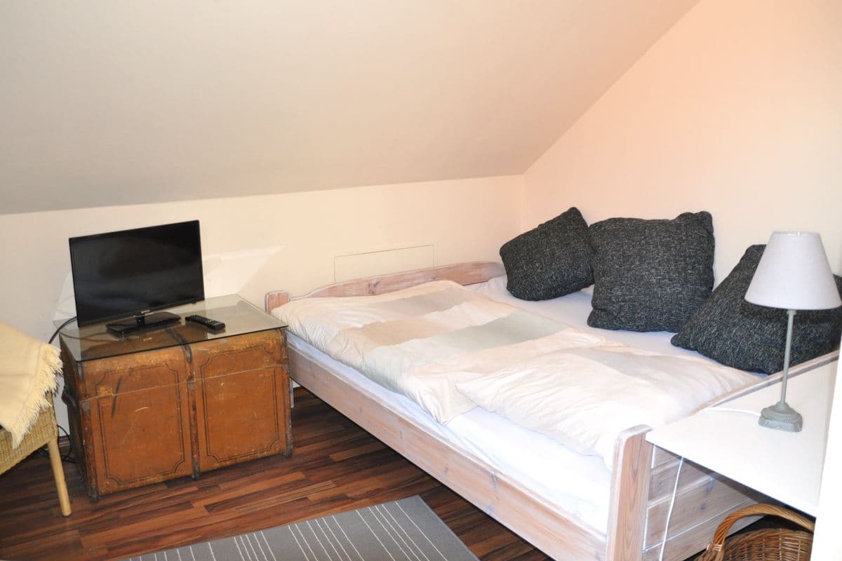 Schlafzimmer im Landhaus Schepelse in Eicklingen
