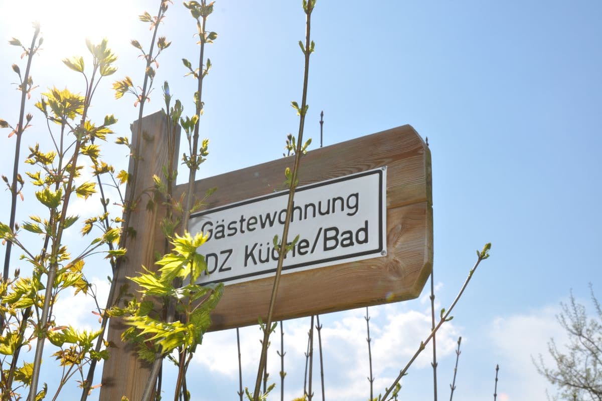 Schild vom Landhaus Schepelse in Eicklingen